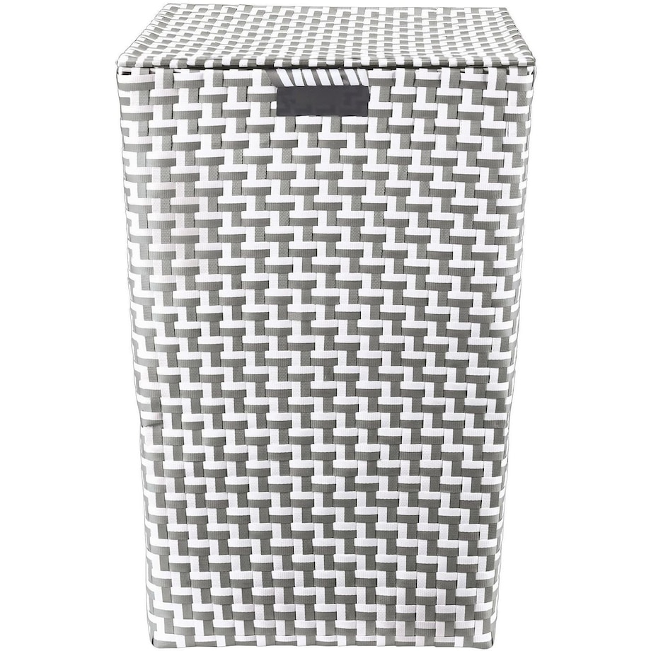 Kleine Wolke Double Laundry Kosz na pranie szary 35x55 cm