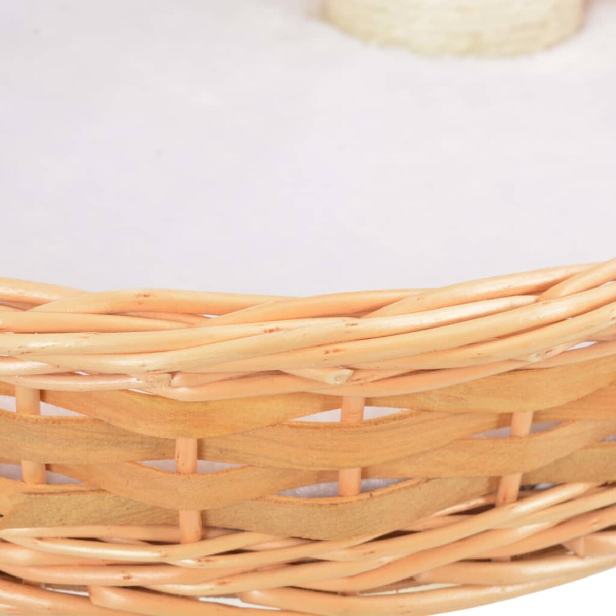 vidaXL Drapak dla kota ze słupkiem sizalowym, naturalny, wiklina