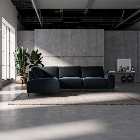 Tendo Sofa narożna - ciemnoniebieska