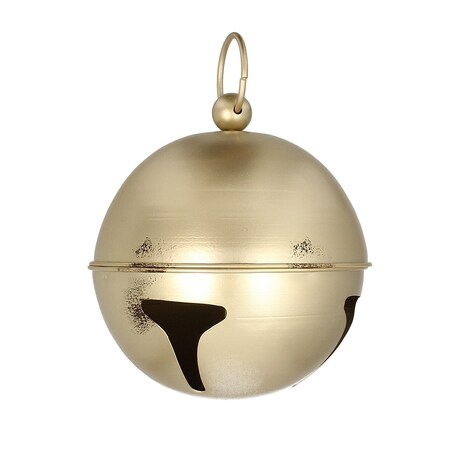 Dekoracja wisząca Golden Bell II 21x23 cm boże narodzenie, święta, świąteczne, żółty-antyczne złoto-złoty, 21x21x23 cm