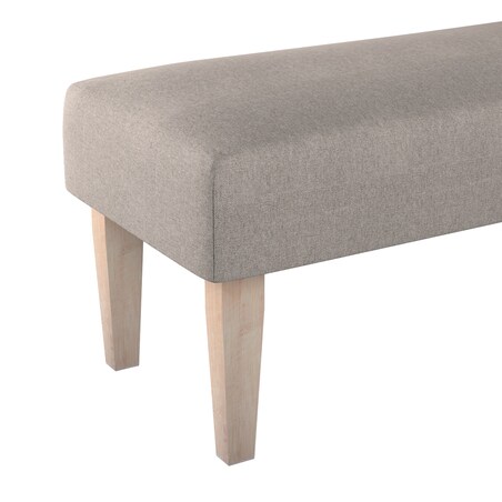 Ławka, beżowo-szary, 100 x 40 x 40 cm, Etna