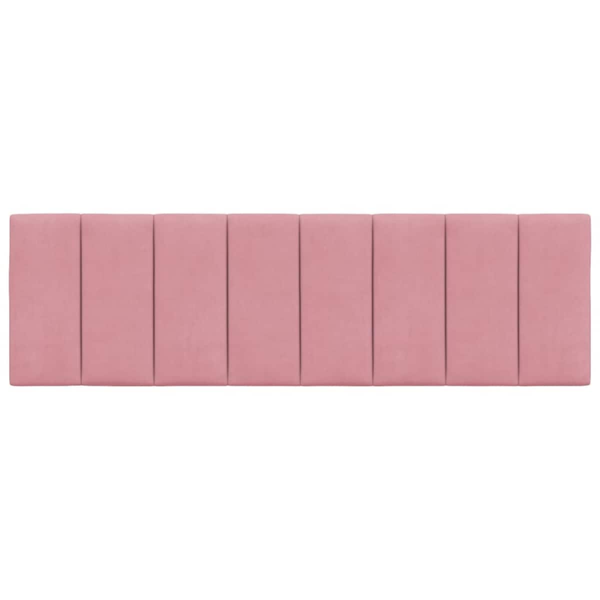 vidaXL Poduszka na wezgłowie, Hanko, różowa, 160 cm, aksamitna
