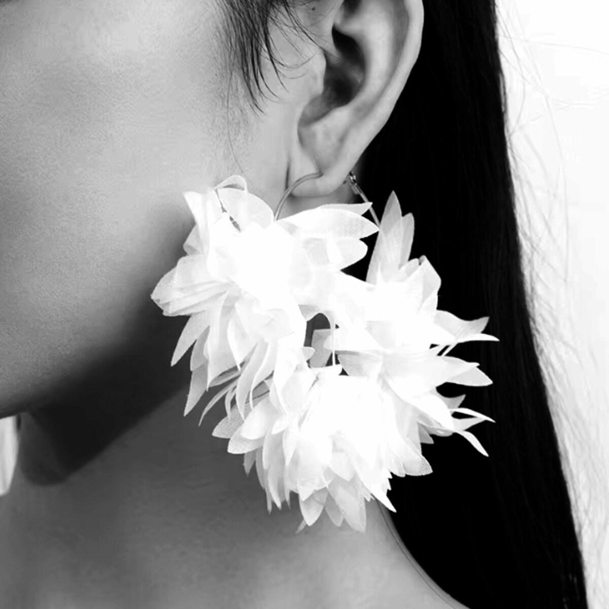 Złote kolczyki koła jasno niebieskie pastelowy kolor PIĘKNY do sukienki