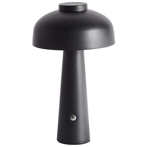 Bezprzewodowa lampa stołowa LED AGUSAN Ze ściemniaczem Metal Czarny