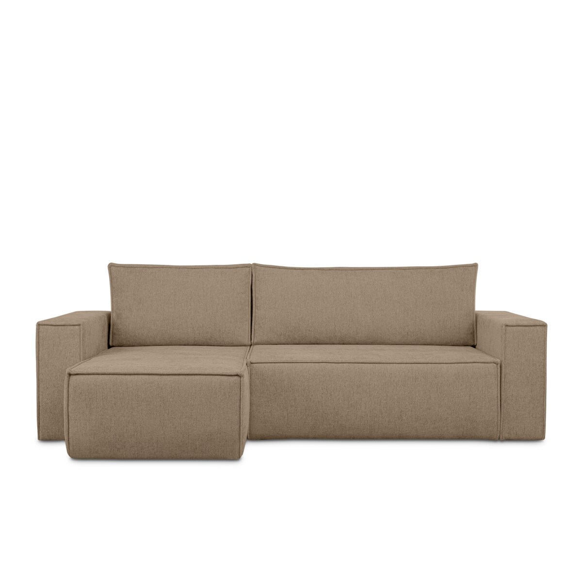 KONSIMO NAPI II Narożnik lewy/prawy, kolor brązowy