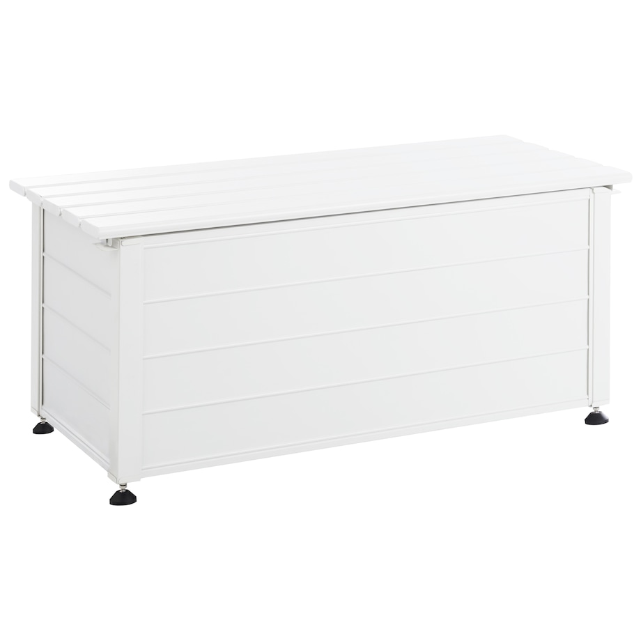 Skrzynia ogrodowa CAMPALTO 113 cm 50 cm Biały