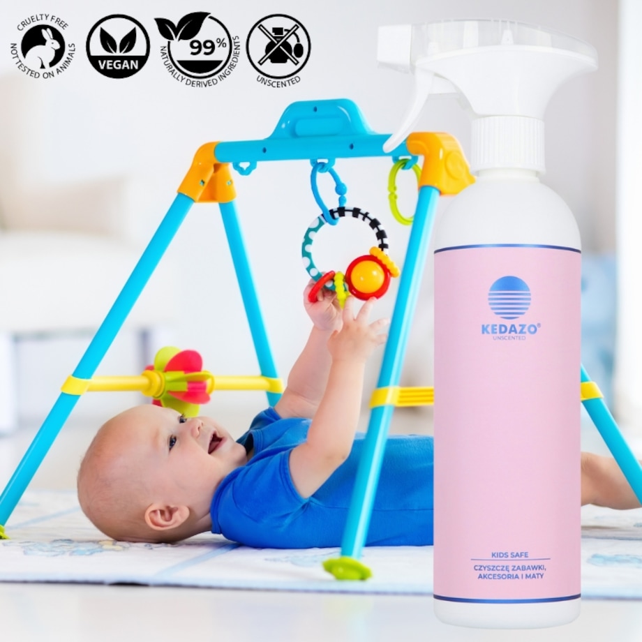 bezpieczny środek do czyszczenia zabawek i powierzchni dziecięcych-KEDAZO Kids Safe
