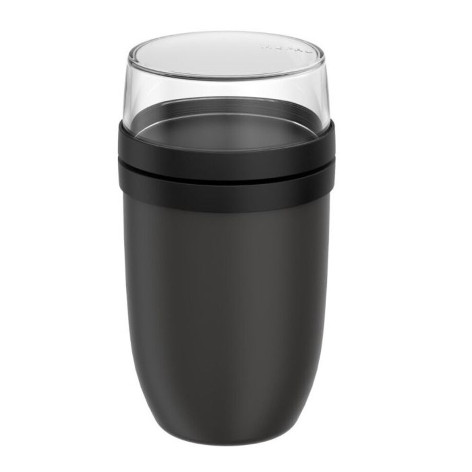 Lunchpot Ellipse XL 750+300 ml Nordic Black 107657041100