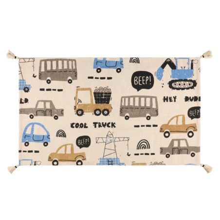 Dywan bawełniany dla dzieci 120x70 cm CAMION