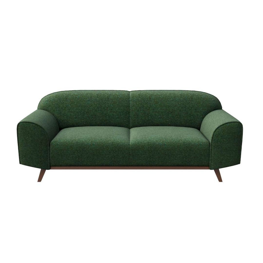 Sofa 2-osobowa Nesbo - ciemnozielona