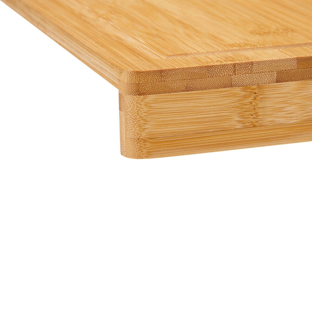 Deska do krojenia bambusowa z rantem, 46 x 53 x 4,3 cm