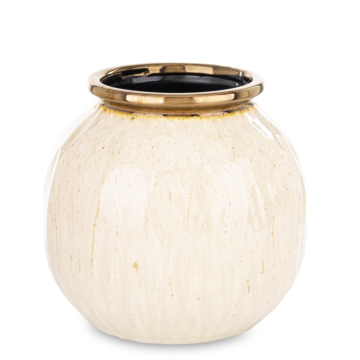 Wazon ceramiczny 20x20x20 cm MEEKE-3 small biały