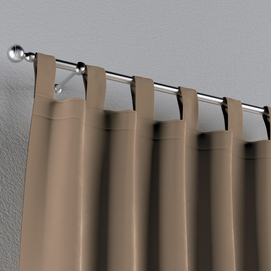 Zasłona na szelkach 1 szt. 130x245 beżowy