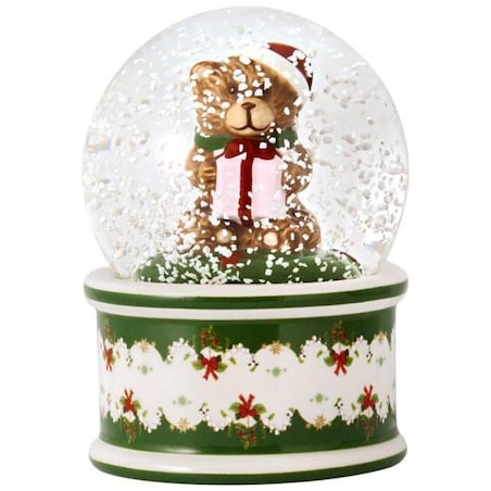 Kula śnieżna S Miś Christmas Toys, 6.5 x 6.5 x 9 cm, Villeroy & Boch