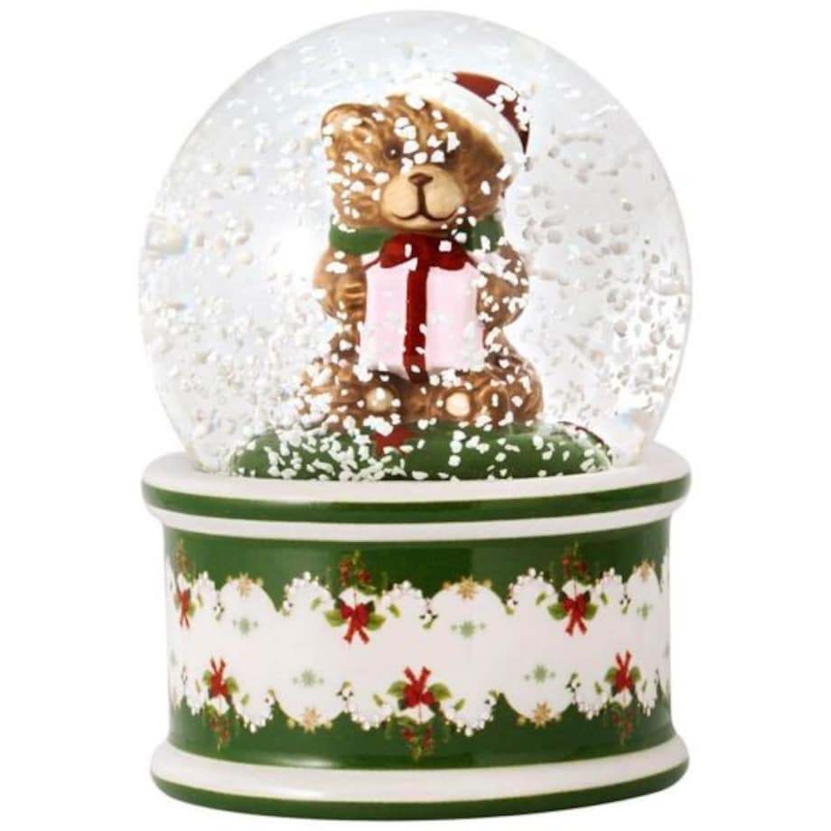 Kula śnieżna S Miś Christmas Toys, 6.5 x 6.5 x 9 cm, Villeroy & Boch