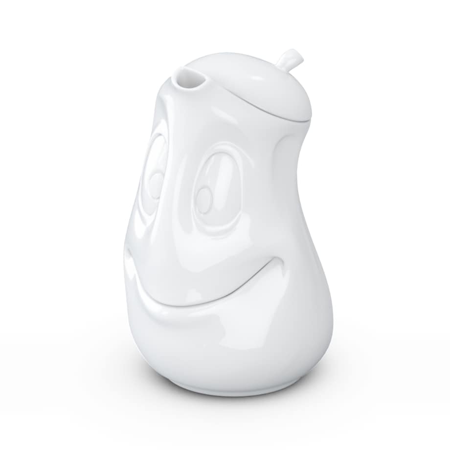 Dzbanek porcelanowy 1,2 l - Good mood