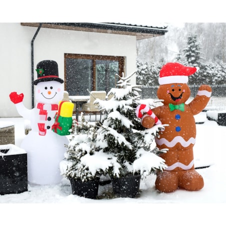 Caistek Nadmuchiwany Świecący Duży Pompowany Led 155Cm Dmuchaniec