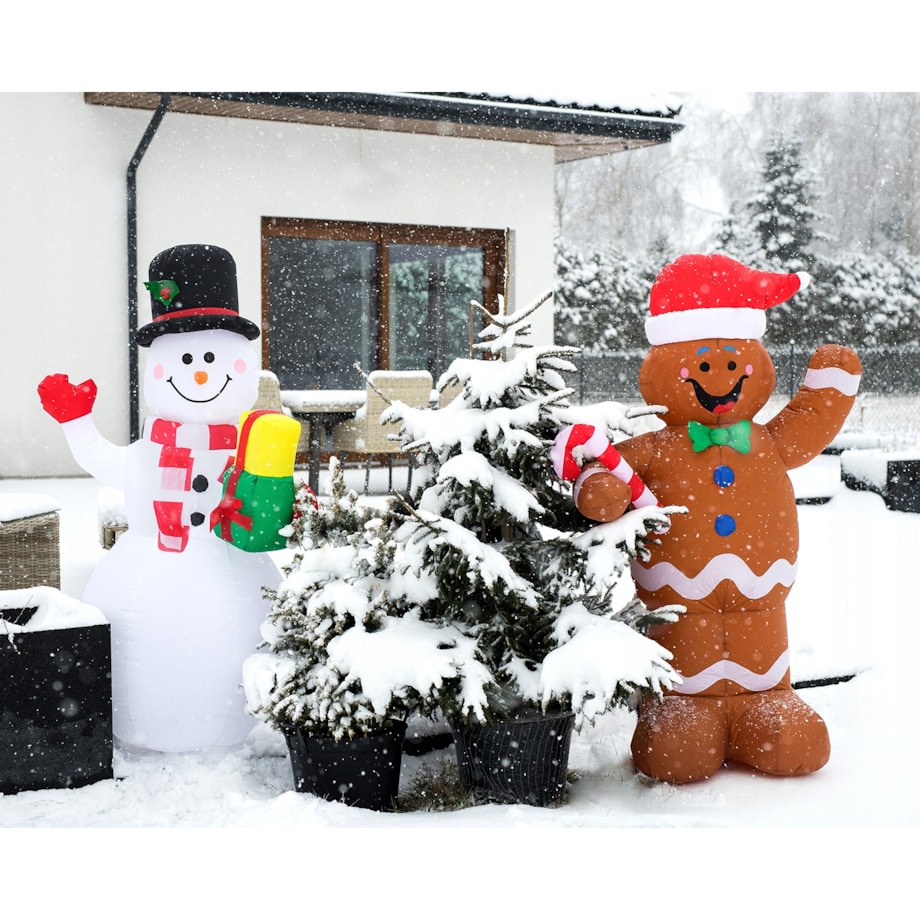 Caistek Nadmuchiwany Świecący Duży Pompowany Led 155Cm Dmuchaniec