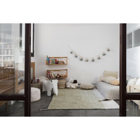 Dywan dziecięcy GELATO GREEN 120x160 zielony/beżowy dwustronny