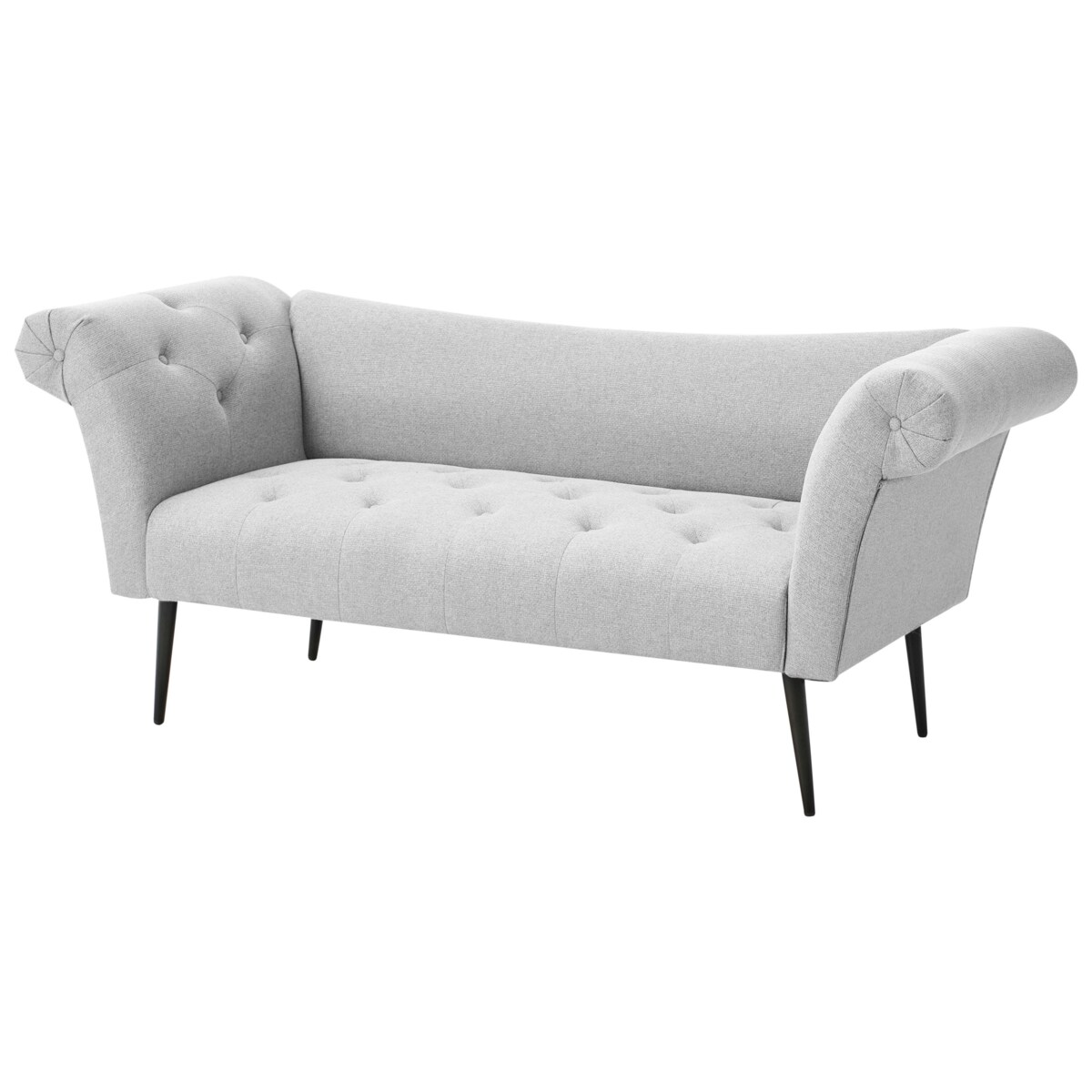 Szezlong NANTILLY Jasnoszary