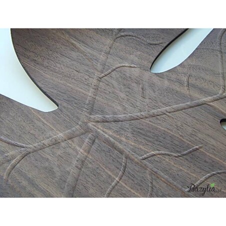 Taca z drewna orzecha Adamo, 40.5 x 41 cm, Legnoart