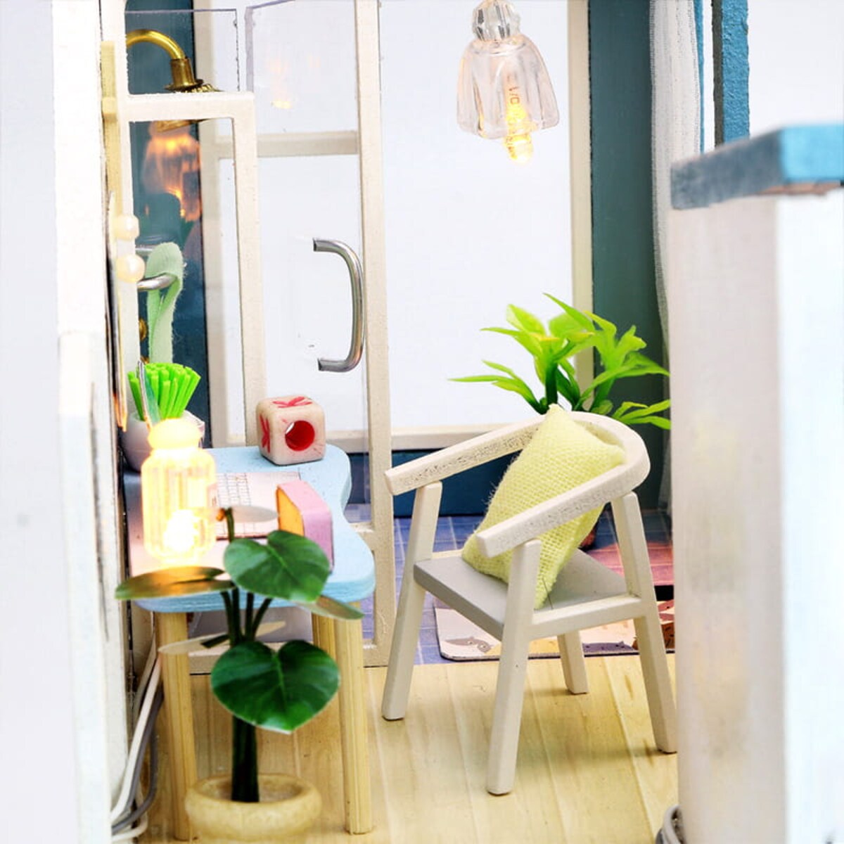 Miniaturowy domek - Hiszpańska riviera