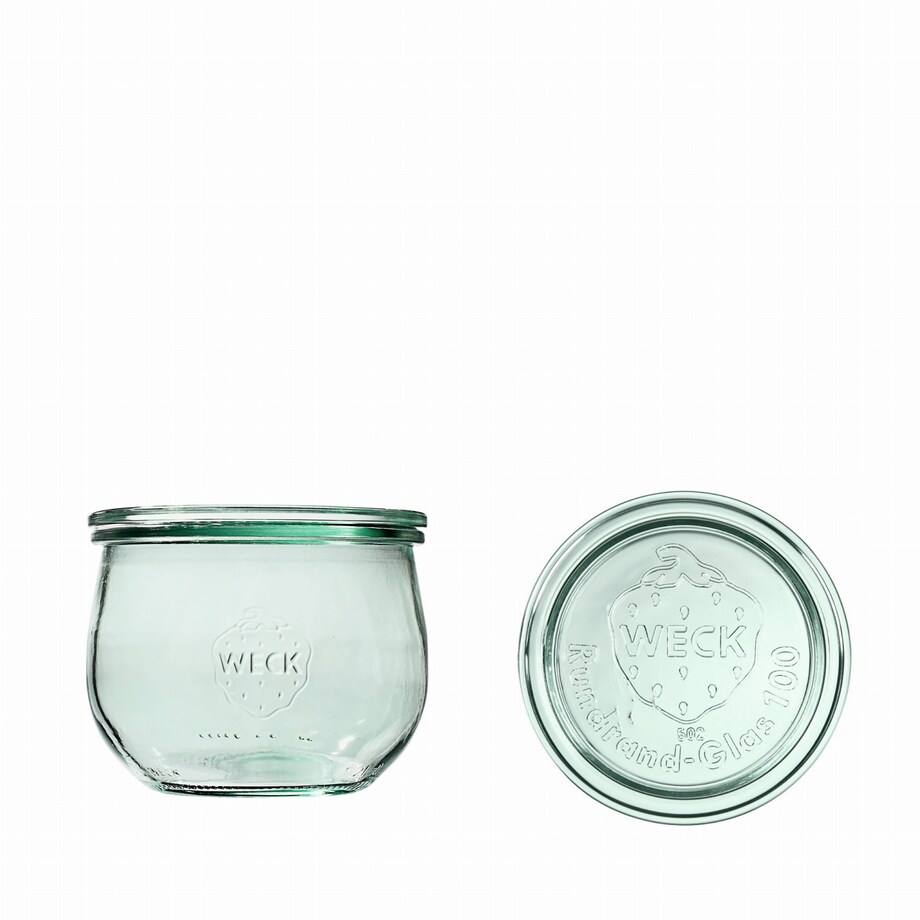 Weck Słoik Tulpe 580 ml z pokrywą - op. 6 szt
