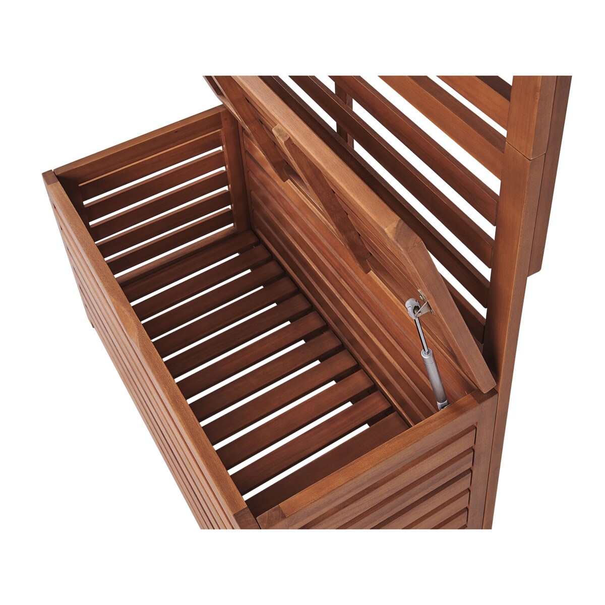 Ławka ogrodowa 80 cm drewniana ze schowkiem MATINO