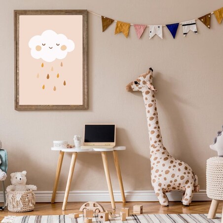 Poster Story, Plakat, Obraz - Radosna Chmurka, wymiary 70 x 100 cm