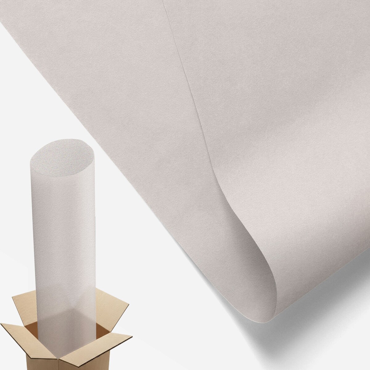 Folia okienna chroniąca prywatność - Beżowy odcień minimalistyczna elegancja - 100x146 cm