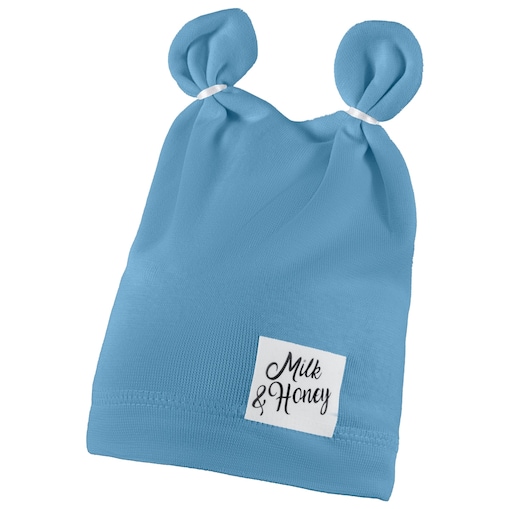 Czapeczka Jesienna Wiosenna Czapka Z Bawełny Dla Dzieci 42-44 Jeans Pastel