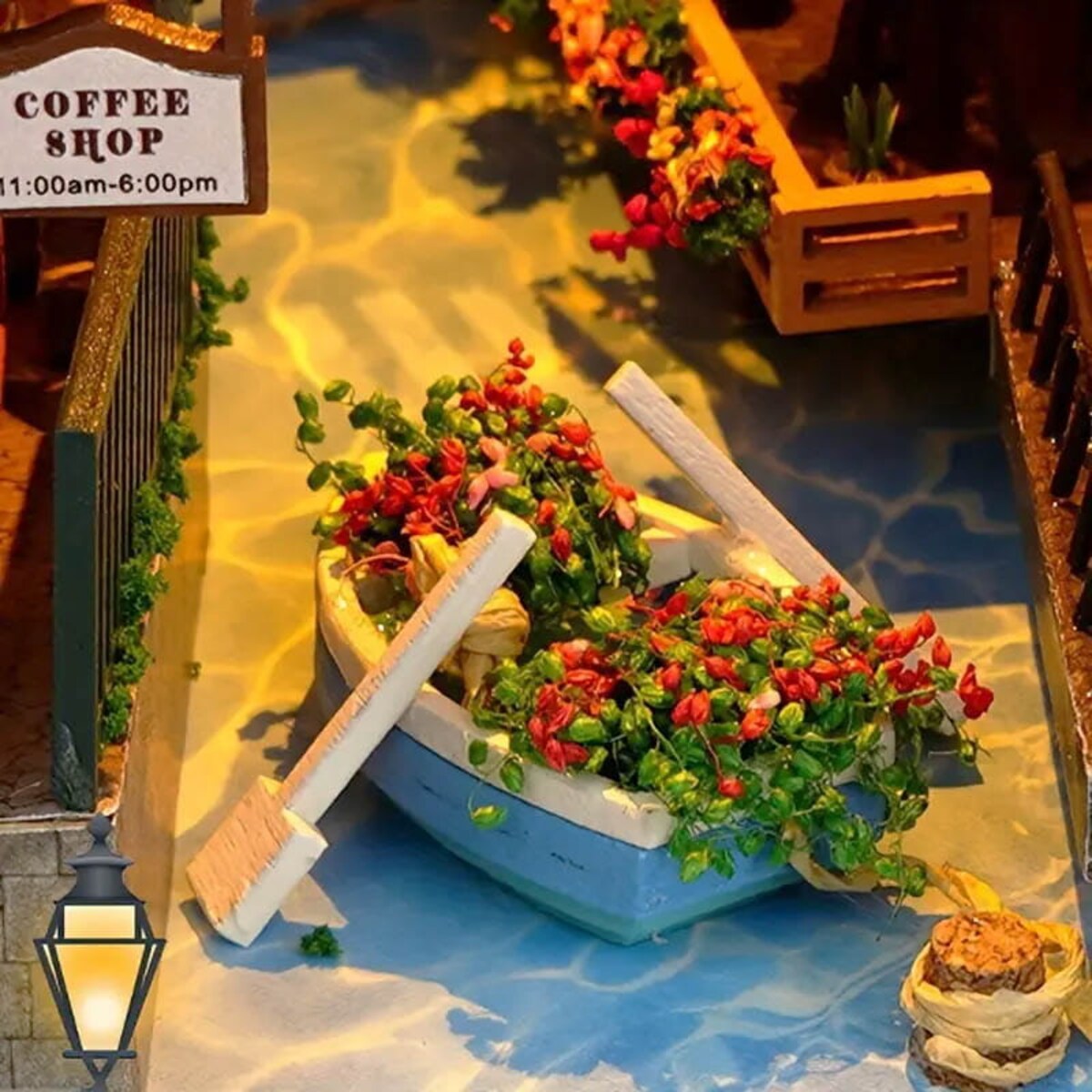 Miniaturowy domek Book Nook - Miasteczko Colmar