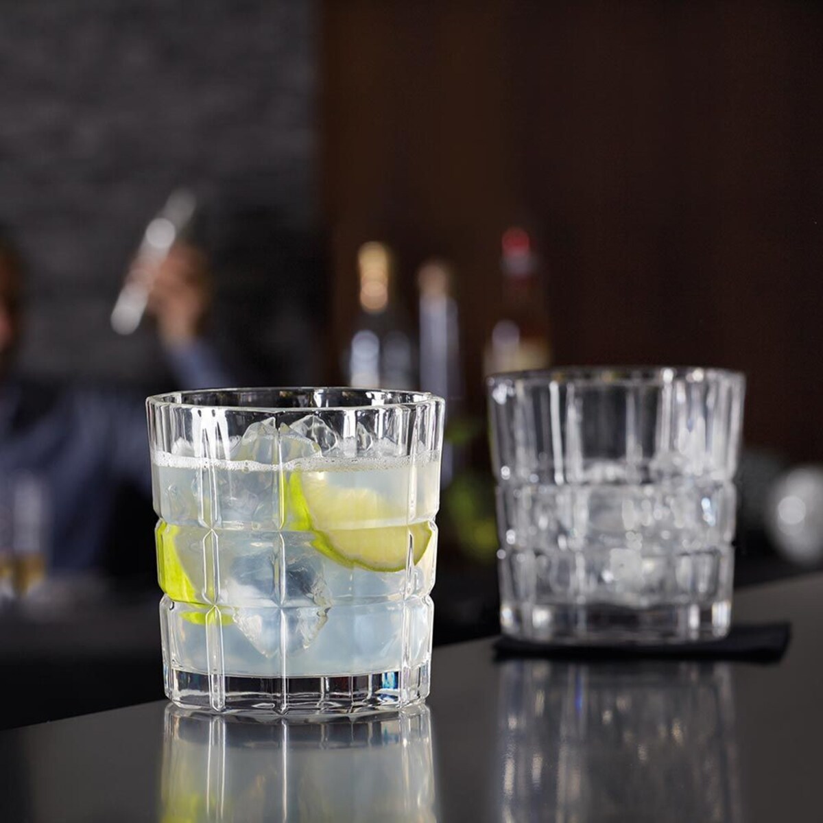 Zestaw 4 szklanek do whisky 360ml SPIRITII