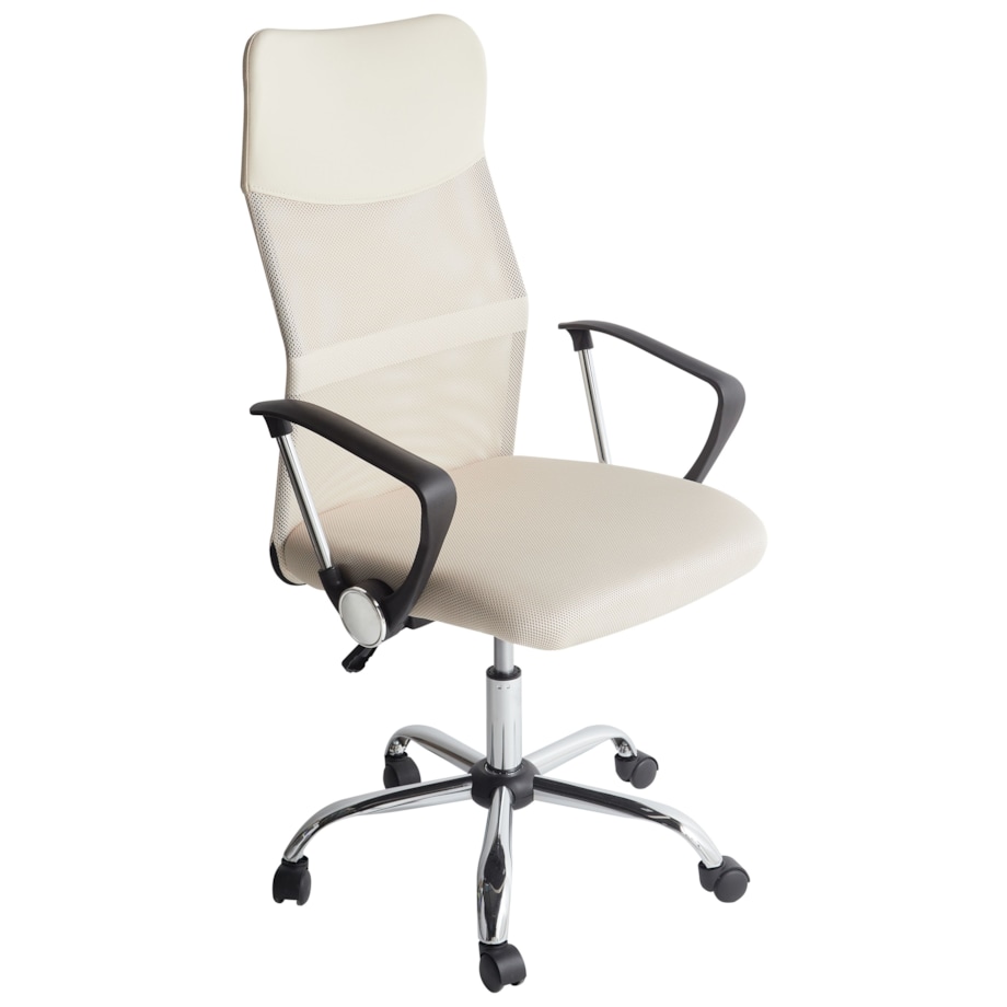 Fotel biurowy Beżowy DESIGN