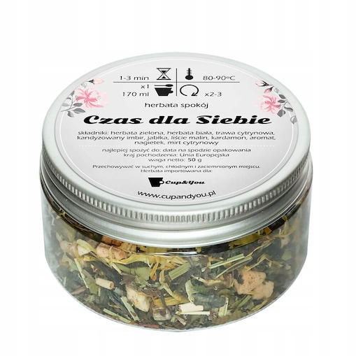 Czas dla Siebie herbata mieszana na Dzień Mamy urodziny imieniny upominek