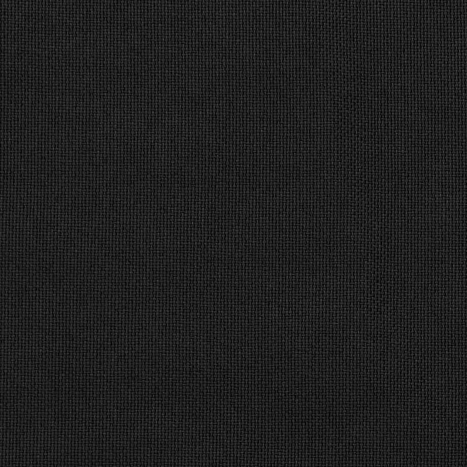 vidaXL Zasłony stylizowane na lniane, 2 szt., czarne, 140x245 cm
