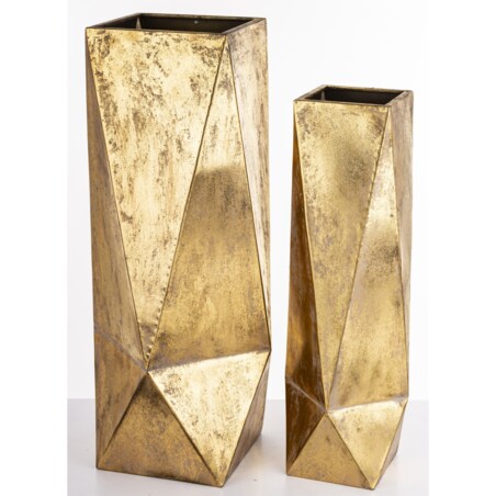 Osłonka metalowa 2 szt. 69x30x30 i 60x22x22 cm TRIONGLAU