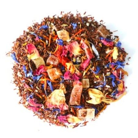 Najlepsza sypana herbata czerwonokrzew Rooibos ANANASOWA wanilia mango 150g