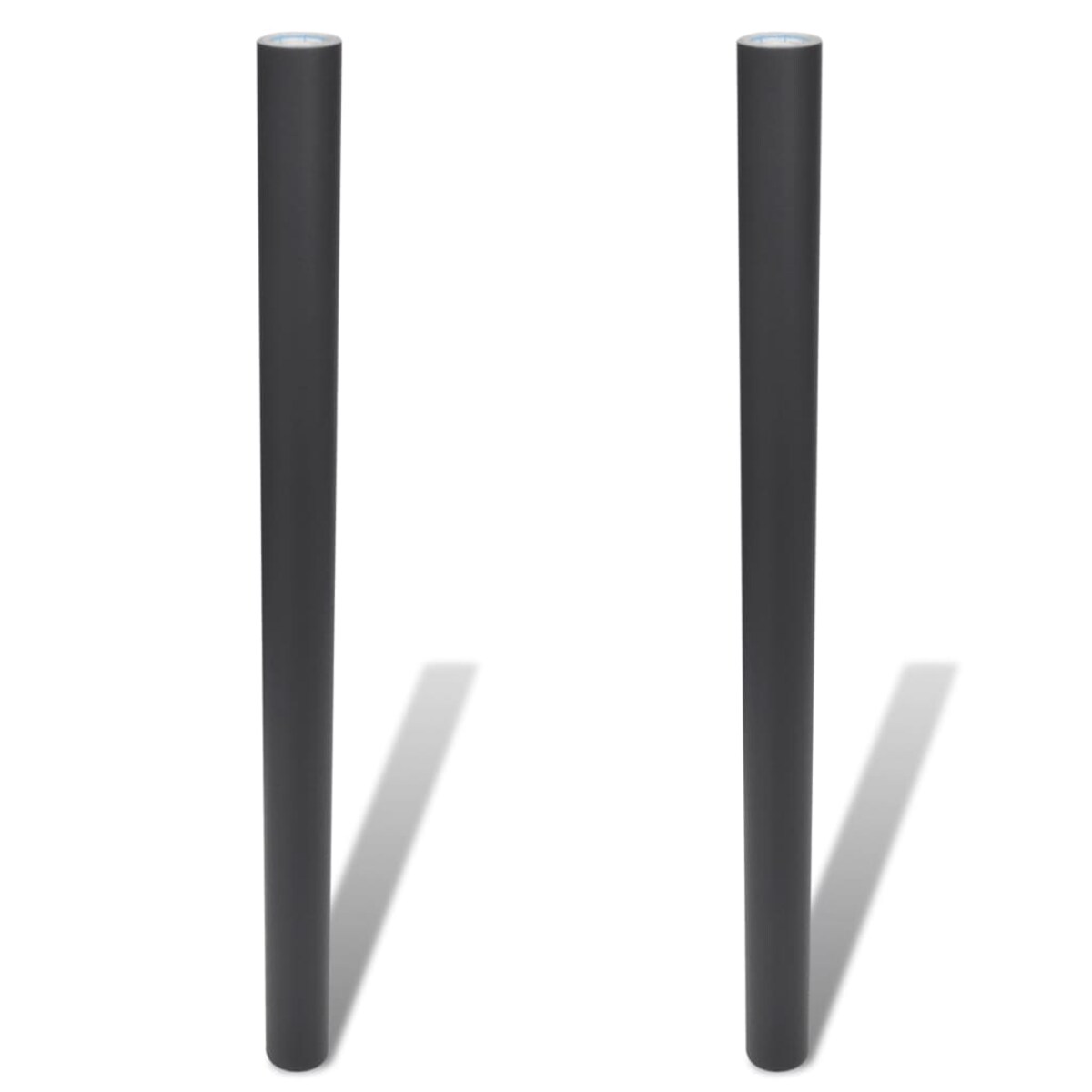 vidaXL Naklejana tablica kredowa (0,45x2m), 2 rolki i kreda w zestawie