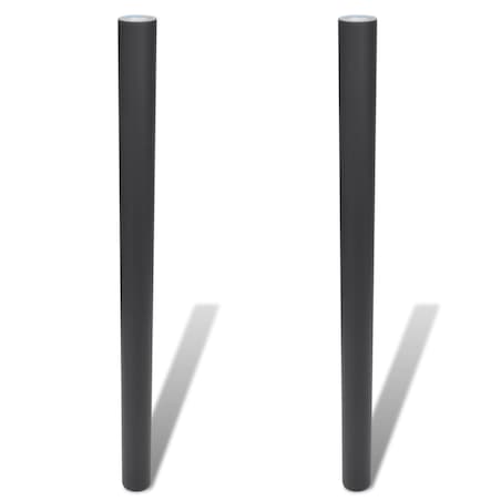 vidaXL Naklejana tablica kredowa (0,45x2m), 2 rolki i kreda w zestawie