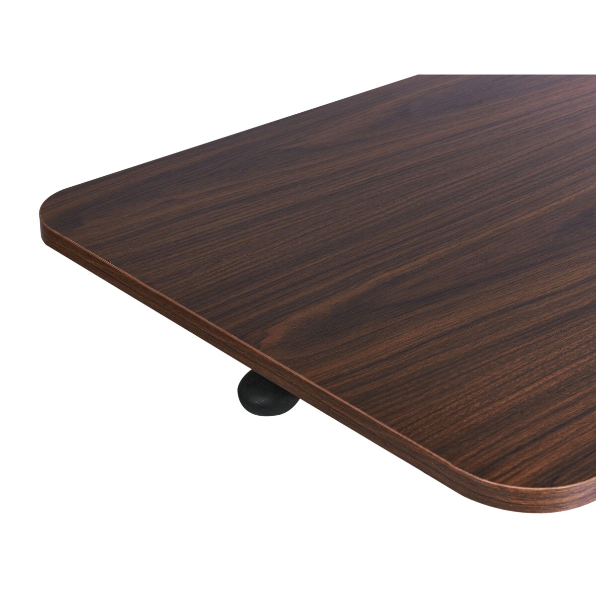 Regulowany stolik pod laptopa 65 x 48 cm ciemne drewno ACADEMIA