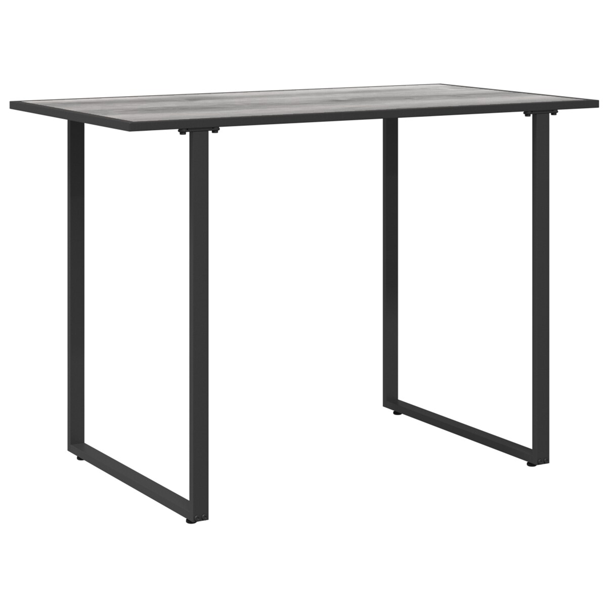 vidaXL Stół Ogrodowy Szary 100x55x70 cm DPC i Stal
