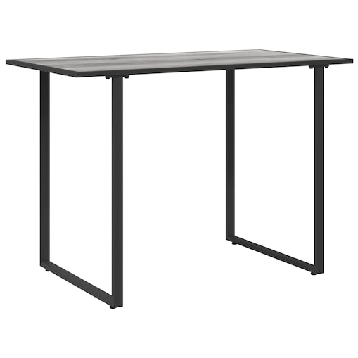 vidaXL Stół Ogrodowy Szary 100x55x70 cm DPC i Stal