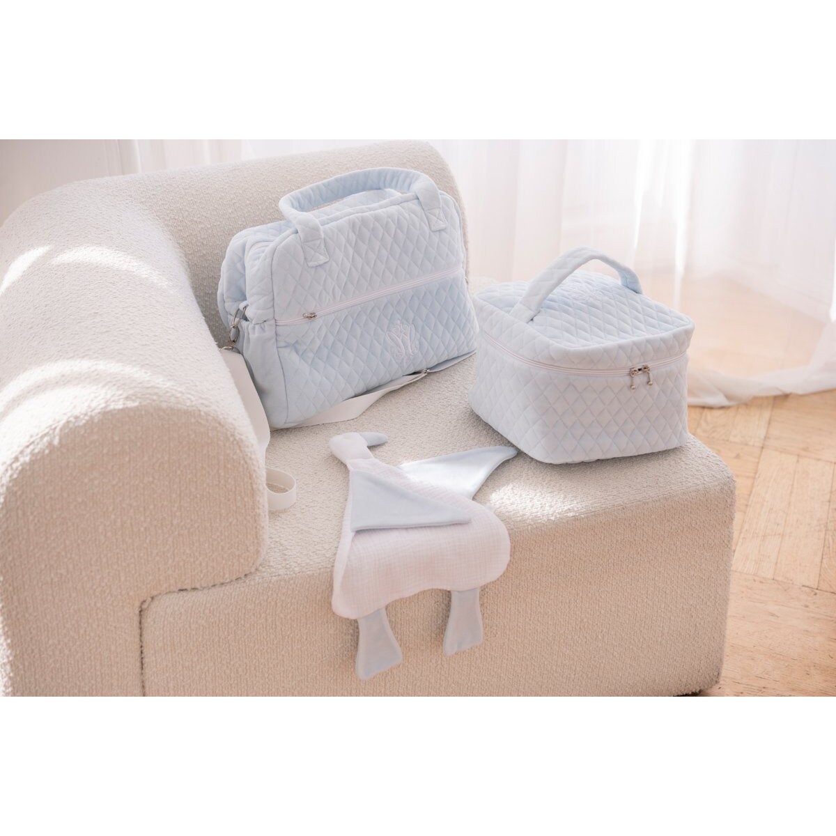 Kosmetyczka XL błękitna