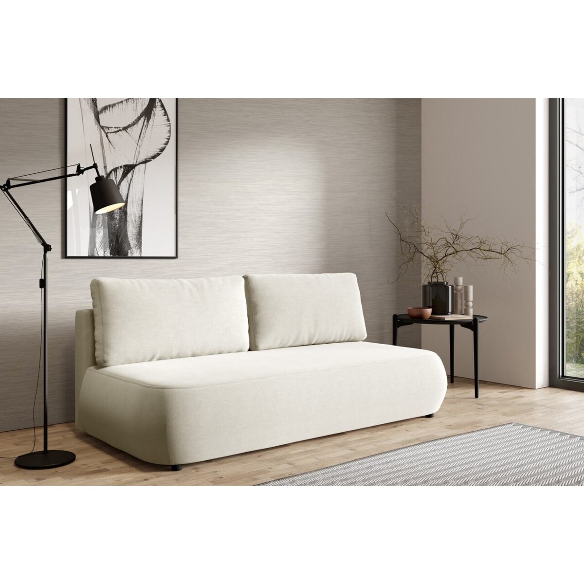 Kanapa OKOPE z funkcją spania Kolor: Wind 02