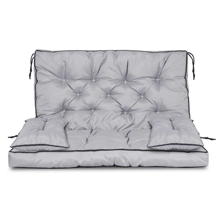 Poduszka Huśtawkę Ogrodową 120X60X50 Cm + 2 Poduszki Na Ławkę Ogrodowa