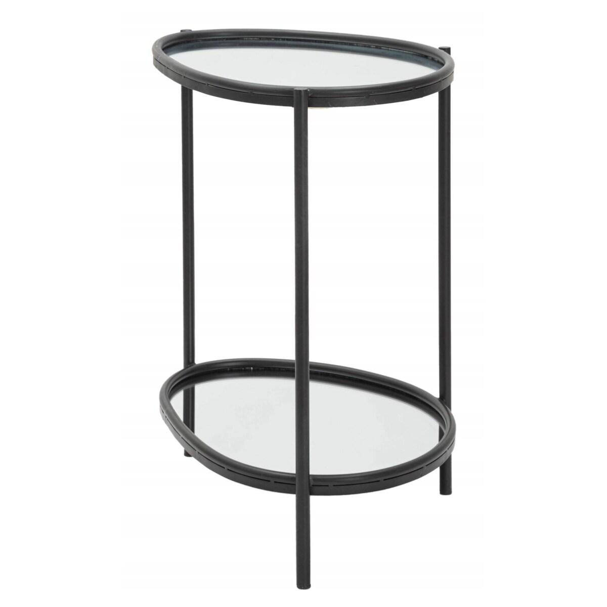 Stolik z lustrzanymi blatami, 58 x 53 x 37 cm