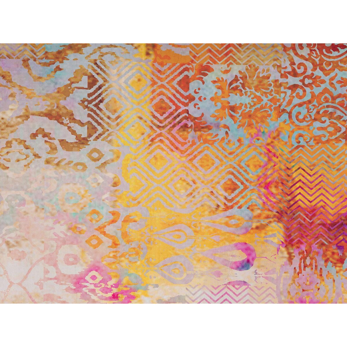 Dywan 140 x 200 cm wielokolorowy ISPARTA