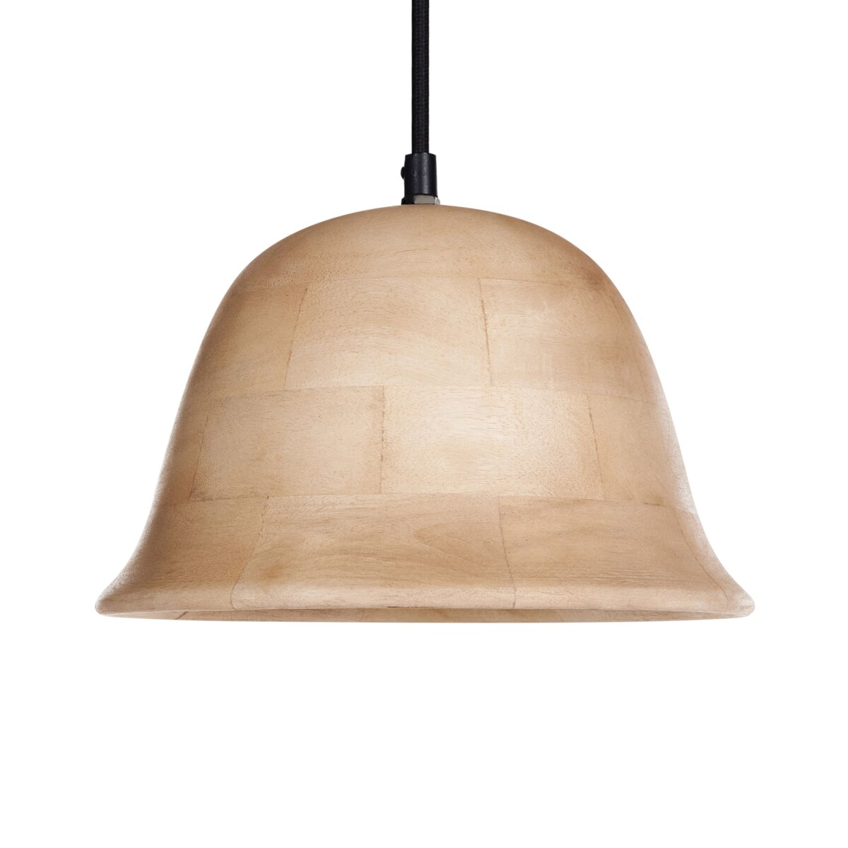 Lampa wisząca GOIKA Drewno mango Jasnobrązowy