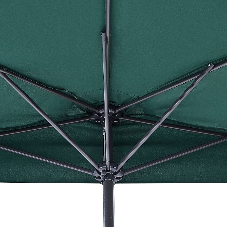 Parasol półokrągły 270 cm GALATI Zielony